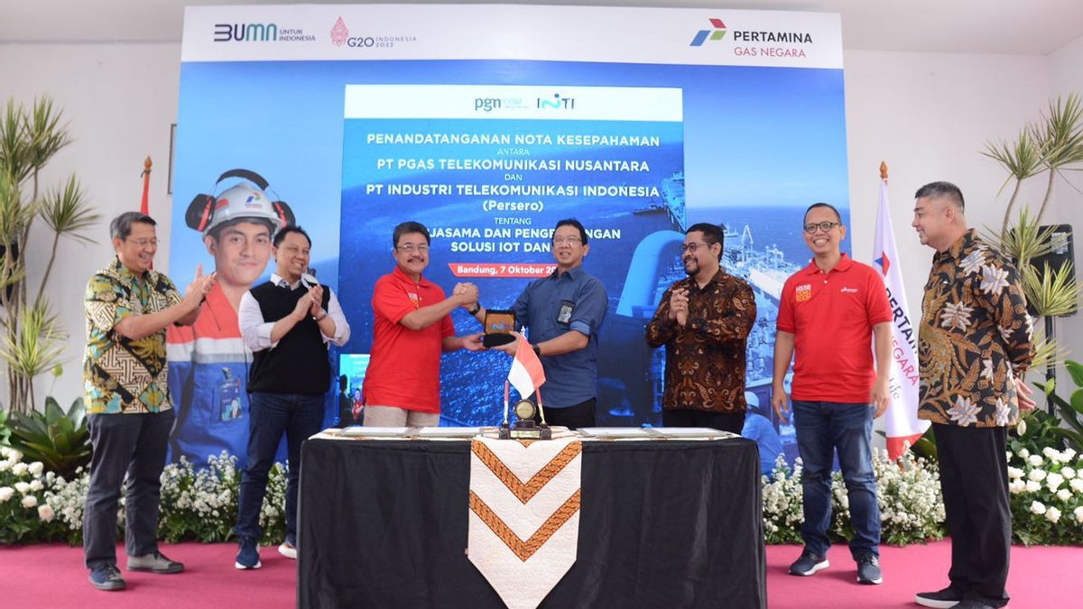 PGN Collaborates with Pindad and PT Inti to Develop Natural Gas Supporting Infrastructure