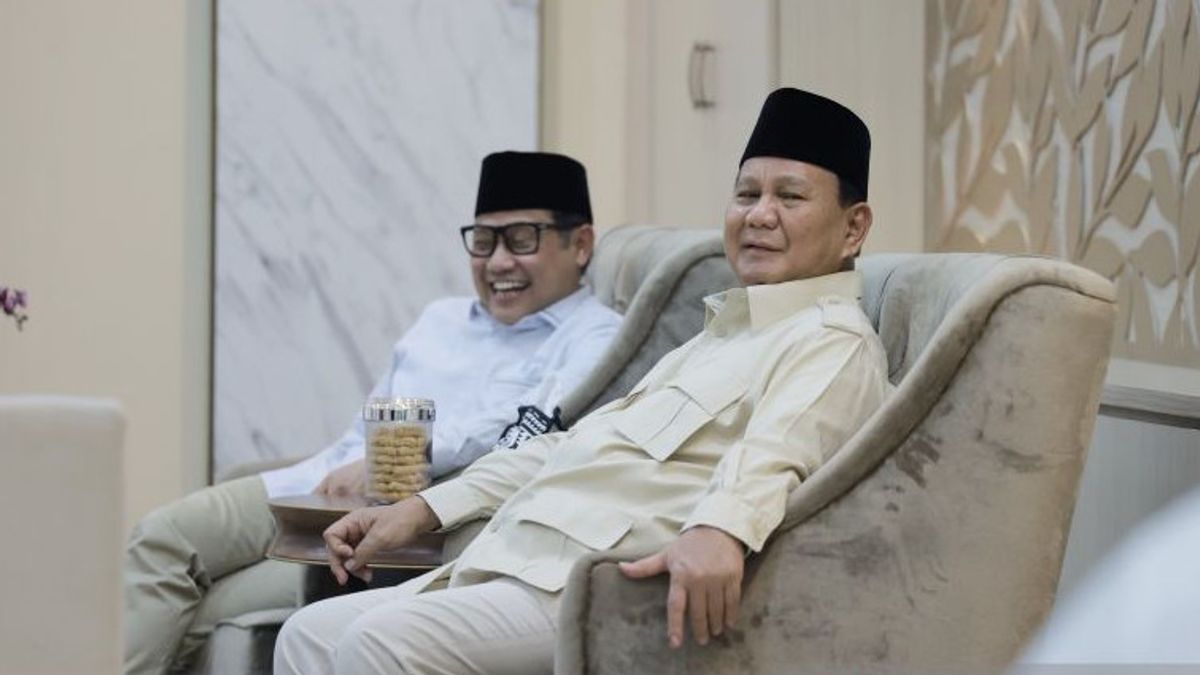 3 Hours Prabowo-Cak Imin Discusses Simulation Of Presidential And Vice Presidential Candidates