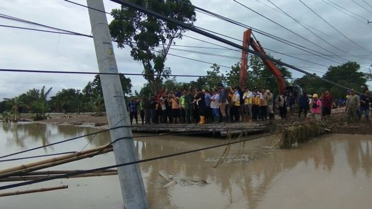 7 Tanggul Jebol di Grobogan, Perbaikan Jalur Darat dan KA Dikebut