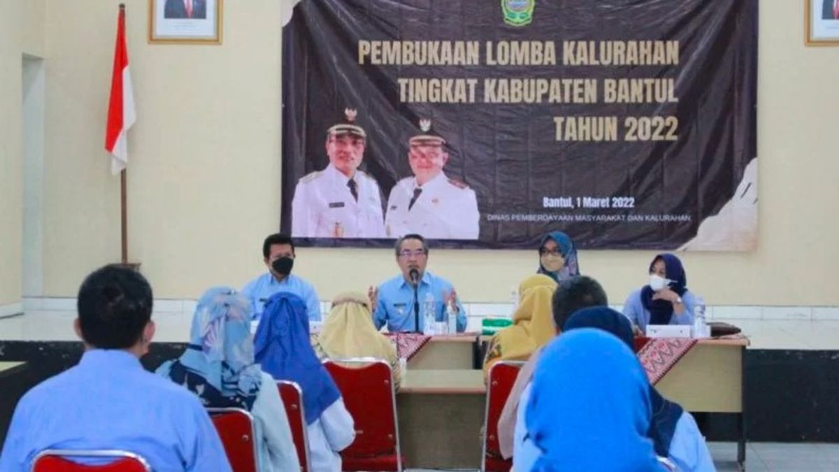 Berita Bantul: Pemkab Bantul Gelar Lomba Kelurahan Dorong Pemberdayaan Masyarakat