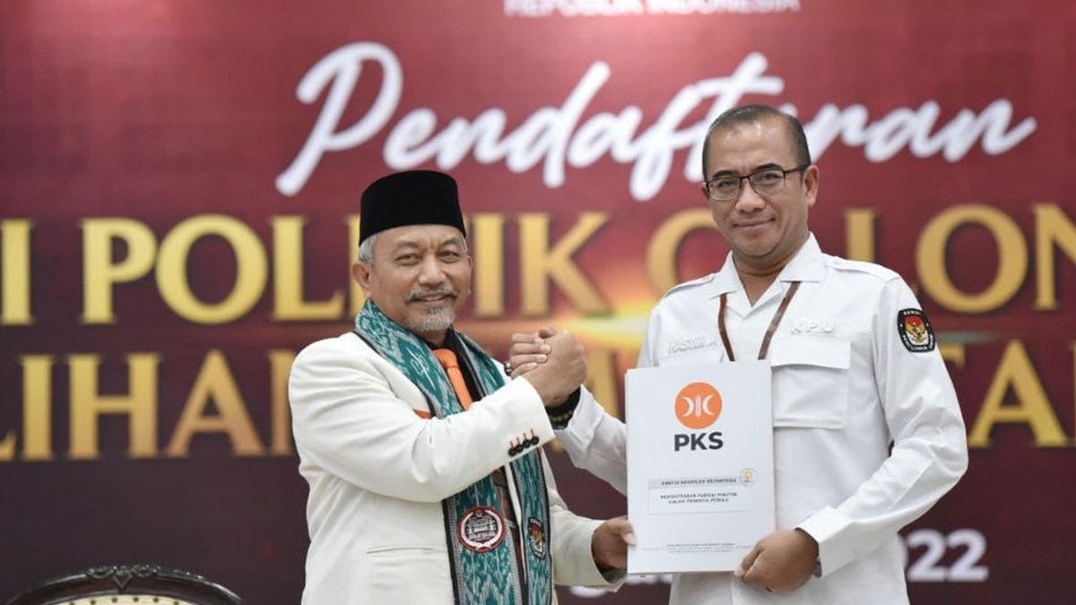 Bukan Hanya PDIP, PKS Juga Daftarkan Diri Sebagai Peserta Pemilu 2024 di KPU