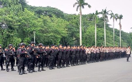 Jelang Debat Ketiga Pilgub Jakarta, 1.516 Personel Gabungan Polres Jakpus Dikerahkan