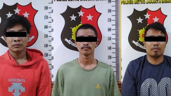 جاكرتا - شبكة جاوة الغربية من المتخصصين في السرقة القبض في سيزون سيتي مول ، غرب جاكرتا