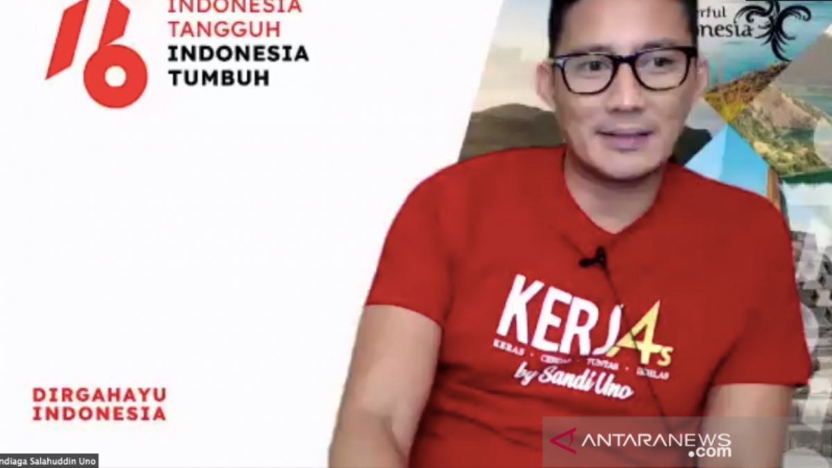 桑迪亚加对印尼电影人的韧性感到惊讶