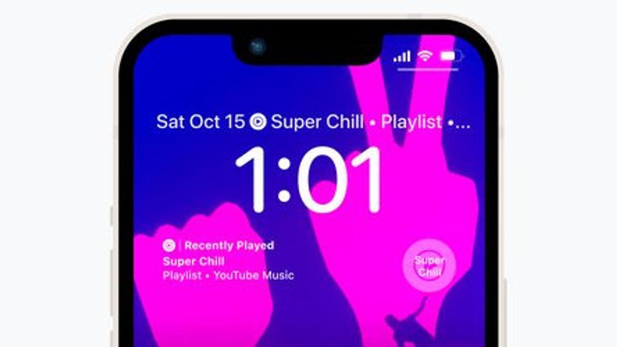 Google Launches New YouTube Music Lock Screen Widget for iOS 16