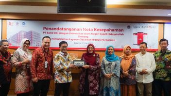 Optimizing Banking Services, Bank DKI Signs MoU With UIN Syarif Hidayatullah Jakarta