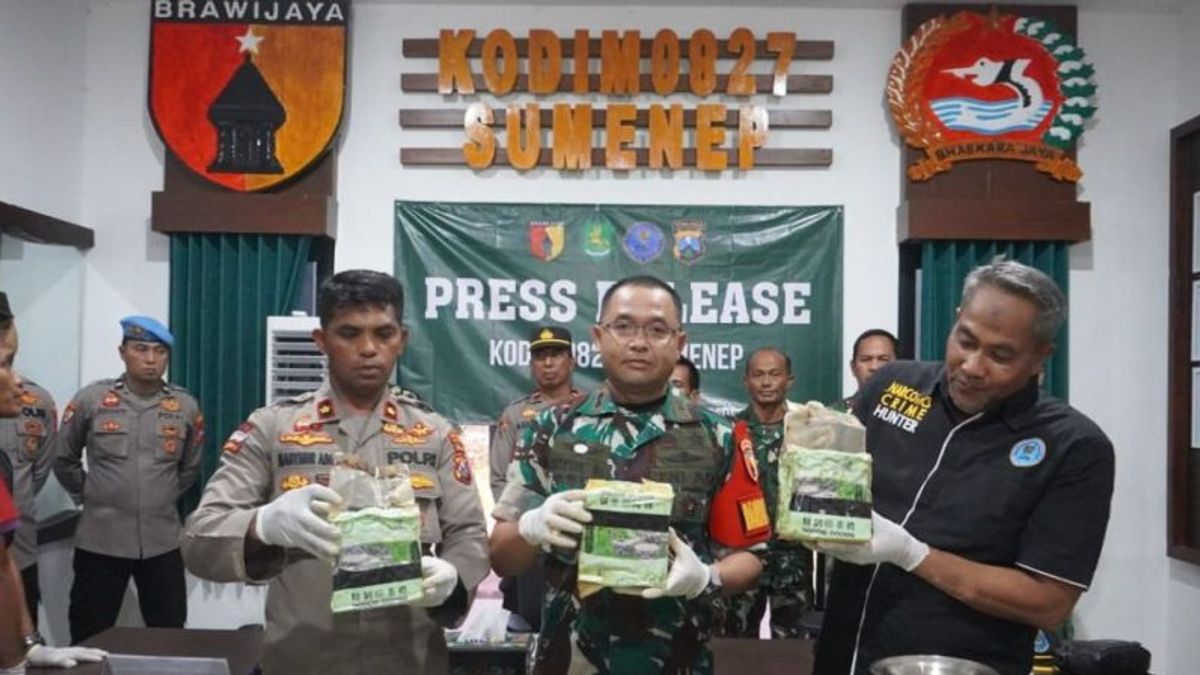 Polres Sumenep Selidiki Penemuan 35 Kilogram Narkoba Sabu di Perairan Masalembo