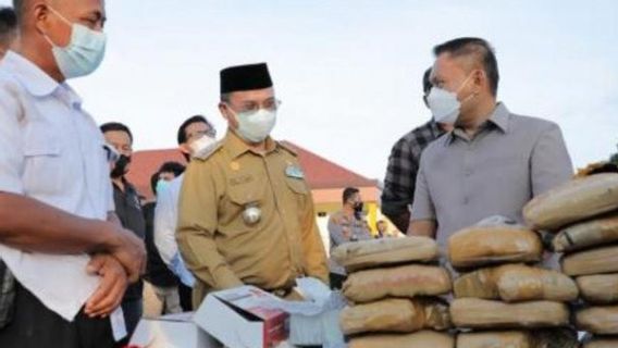 Polda Babel Musnahkan 28 Kilogram Ganja dan Ratusan Miras, Mendapat Dukungan dari Gubernur