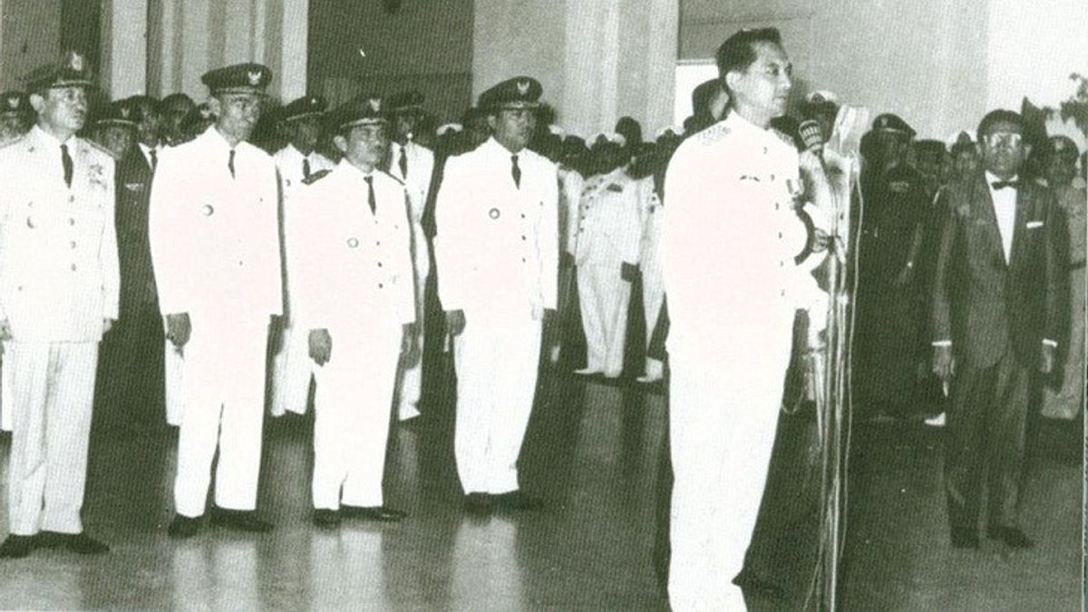 Ali Sadikin Inaugurated As Governor Of DKI Jakarta In History Today, April 28, 1966