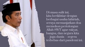 Jokowi Insiste Sur Le Fait Qu’il N’y A Pas D’interdiction Du Culte Au Milieu De La Pandémie COVID-19