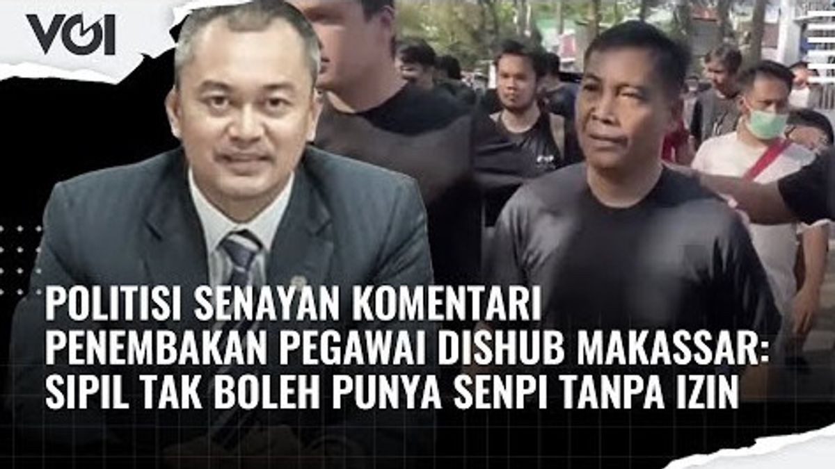 VIDEO: Penembakan Pegawai Dishub Makassar, Ini Kata Anggota Komisi III DPR RI Andi Rio Idris Padjalangi