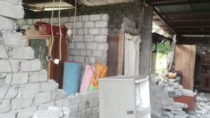 Dozens Of Houses In Morotai Were Damaged By An Earthquake With A Magnitude Of 5.6