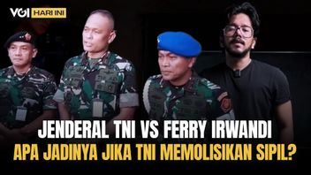 VOI Today: Not Accepting Called Demo Riots, TNI General Will Report Ferry Irwandi To The Police