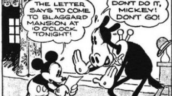 歴史の中で1月13日:ミッキーマウスコミックが初めて出版される