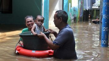 11 RT di Jakarta Terendam Banjir Hingga 75 Cm Pagi Ini