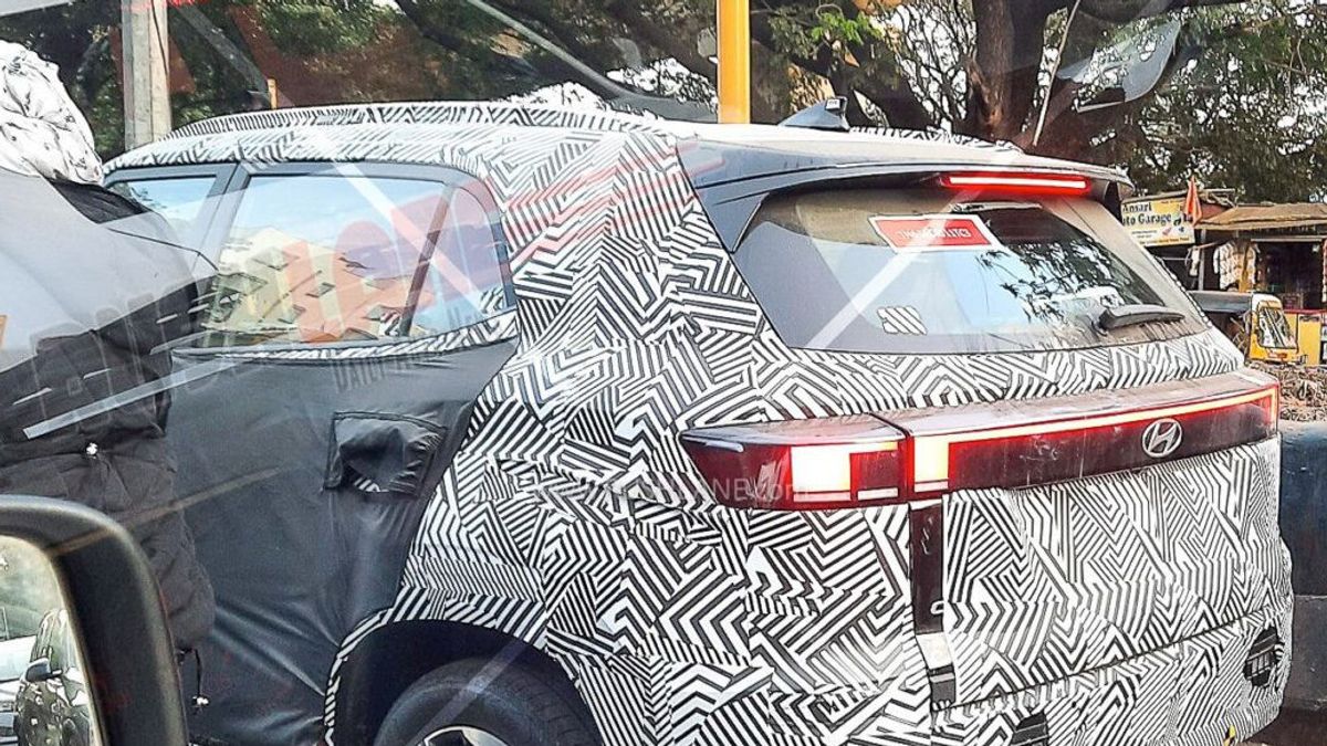 Tak Lama Lagi Meluncur, Hyundai Creta Listrik Tertangkap Kamera Sedang Uji Jalan di India