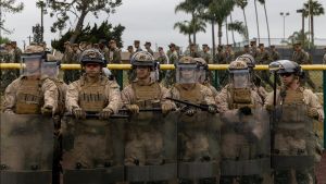 Military Officials Say Troops In Los Angeles Can Carry Out Detention