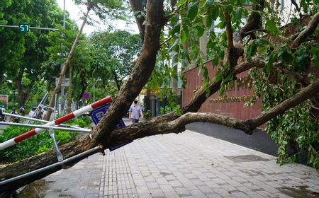 Topan Yagi Sebabkan Sungai Merah Meluap dan Banjiri Hanoi, 155 Orang Tewas