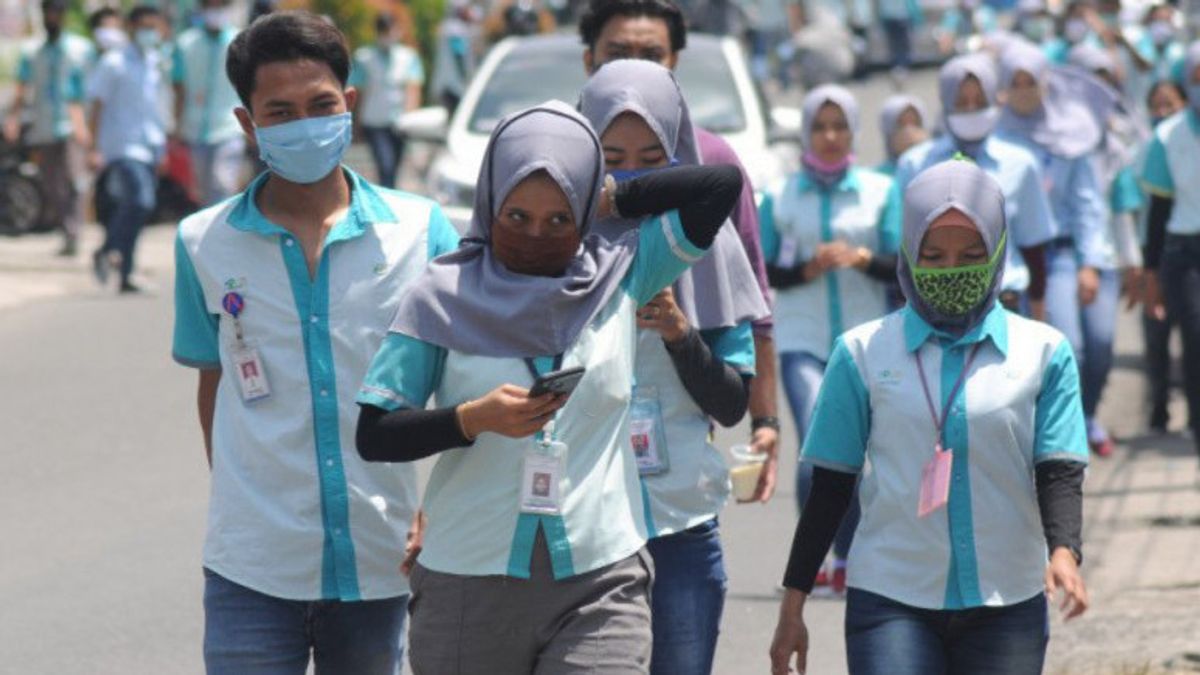 232 000 Travailleurs à Yogyakarta Avec Des Salaires De 3,5 Millions De Rp Recevront Une Aide Sous Forme De Subvention