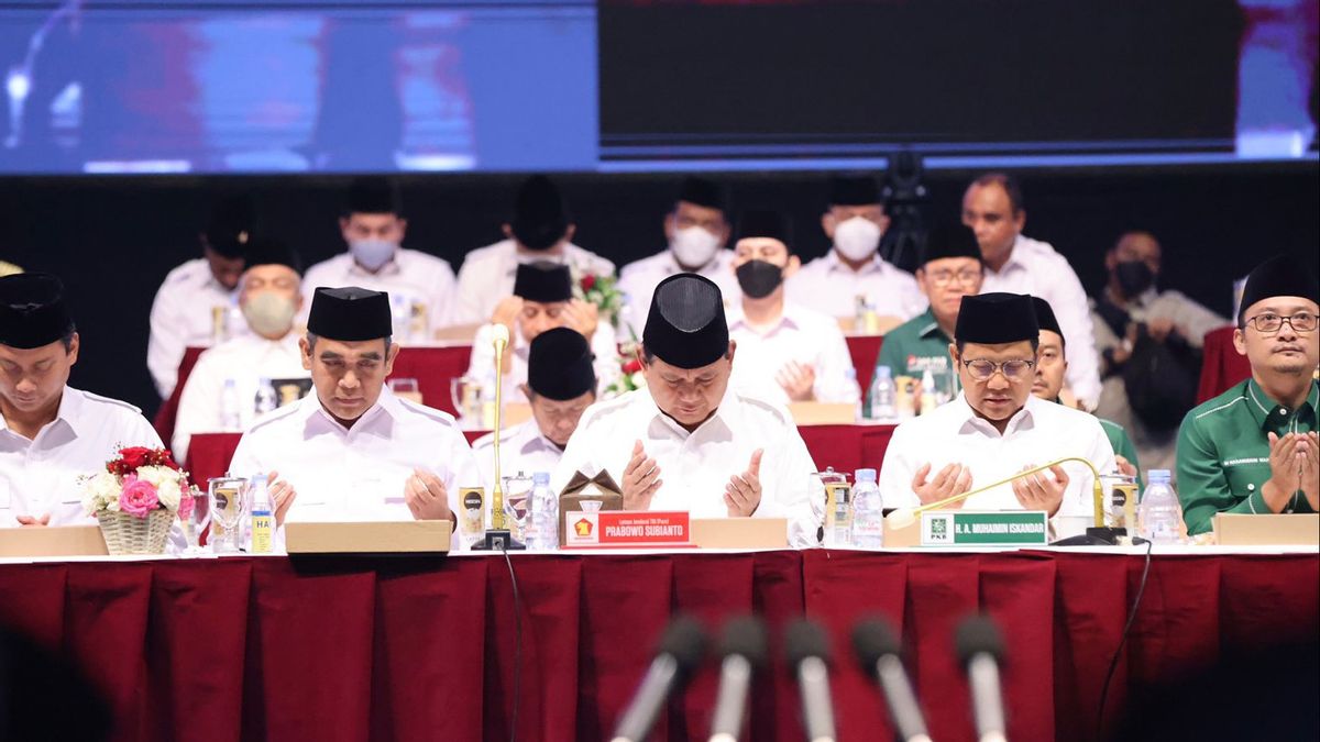 关于2024年Cawapres总统大选，PKB：只有Prabowo和Muhaimin，没有其他名字