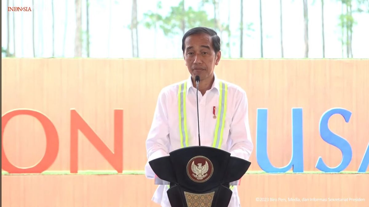 Jokowi: Indonesia's Dream Of Building A Large Ecosystem Of Electric Vehicles Is Starting To Be Visible