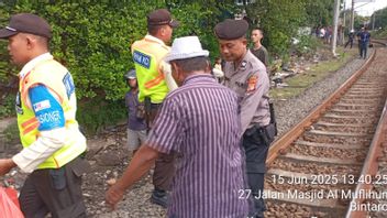 Elderly In South Jakarta Died Allegedly Due To Being Hit By A Train