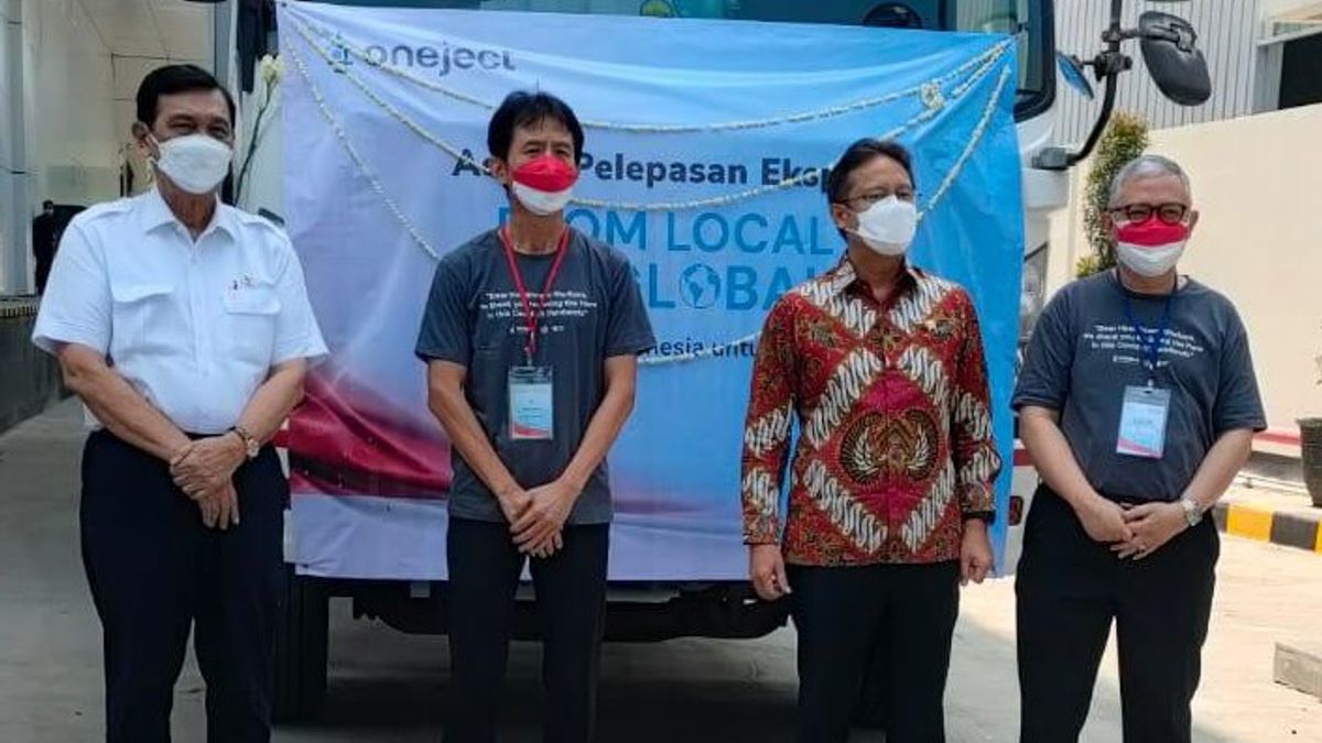 Oneject Indonesia Ekspor Alat Suntik Kebutuhan UNICEF dan Ukraina, Diapresiasi Luhut dan Menkes Budi Gunadi