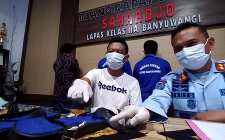 Ojol Antar Sandal Jepit Isi Sabu, Gagal Masuk Lapas Banyuwangi   