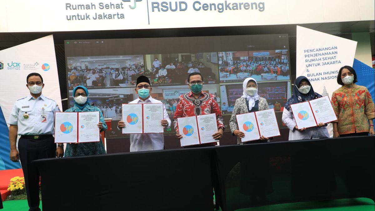 قام Anies بتغيير اسم Rsud ليصبح منزلا صحيا لجاكرتا ، PDIP: لا يمكنك أن تكون مهملا