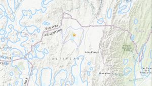 Gempa Argentina, Magnitudo 5,6