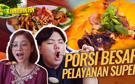 VIDEO: Halal Bihalal Kenyang dengan Sajian Ikan Kerapu Segar dan Gurami Rujak