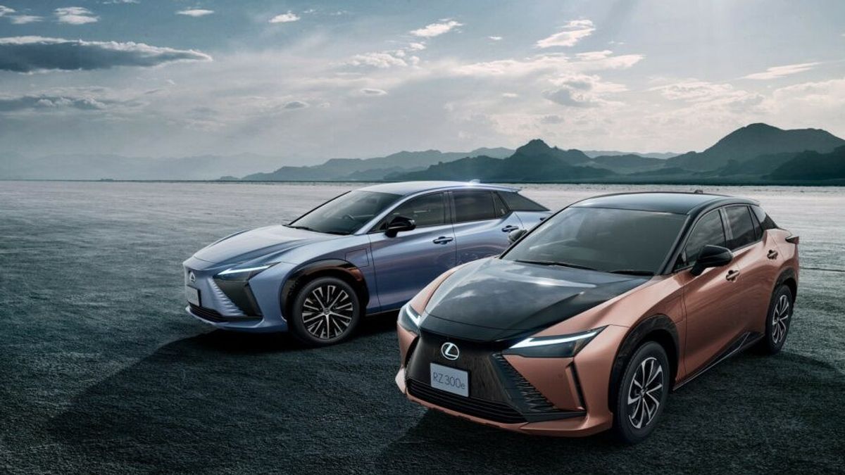 This Is RZ 300e, The Bottom Variant Of The Lexus Electric Car For The Japanese Market