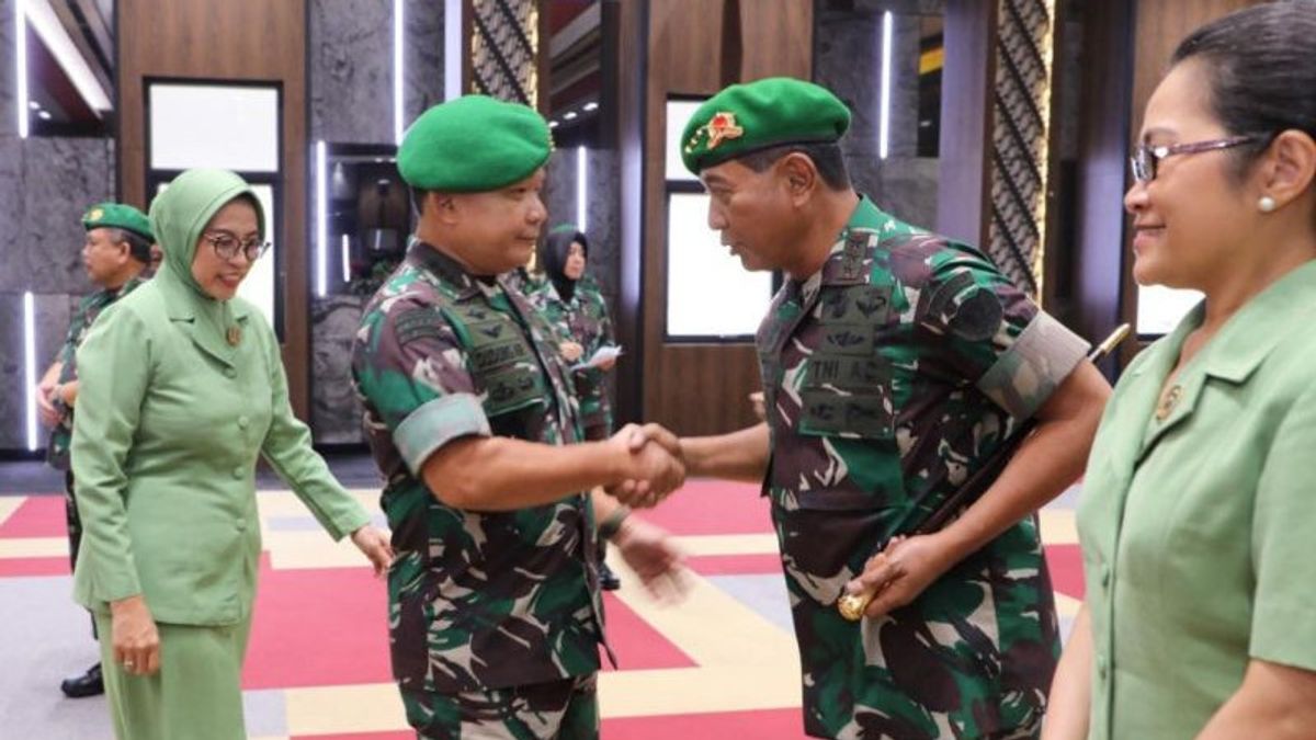 55 Pati TNI AD Naik Pangkat, Posisi Danpussenif Kini Dijabat Anton Nugroho yang Naik Bintang Tiga 