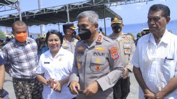 The Rude News Of Workers At The Port Of Larantuka Flotim Reaches The Ears Of The NTT Police Chief, This Is The Step To Be Prepared