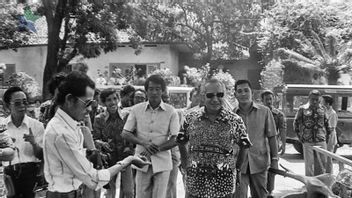 スハルト大統領の今日の歴史に関する西ジャワと中部への秘密の訪問、1970年4月6日