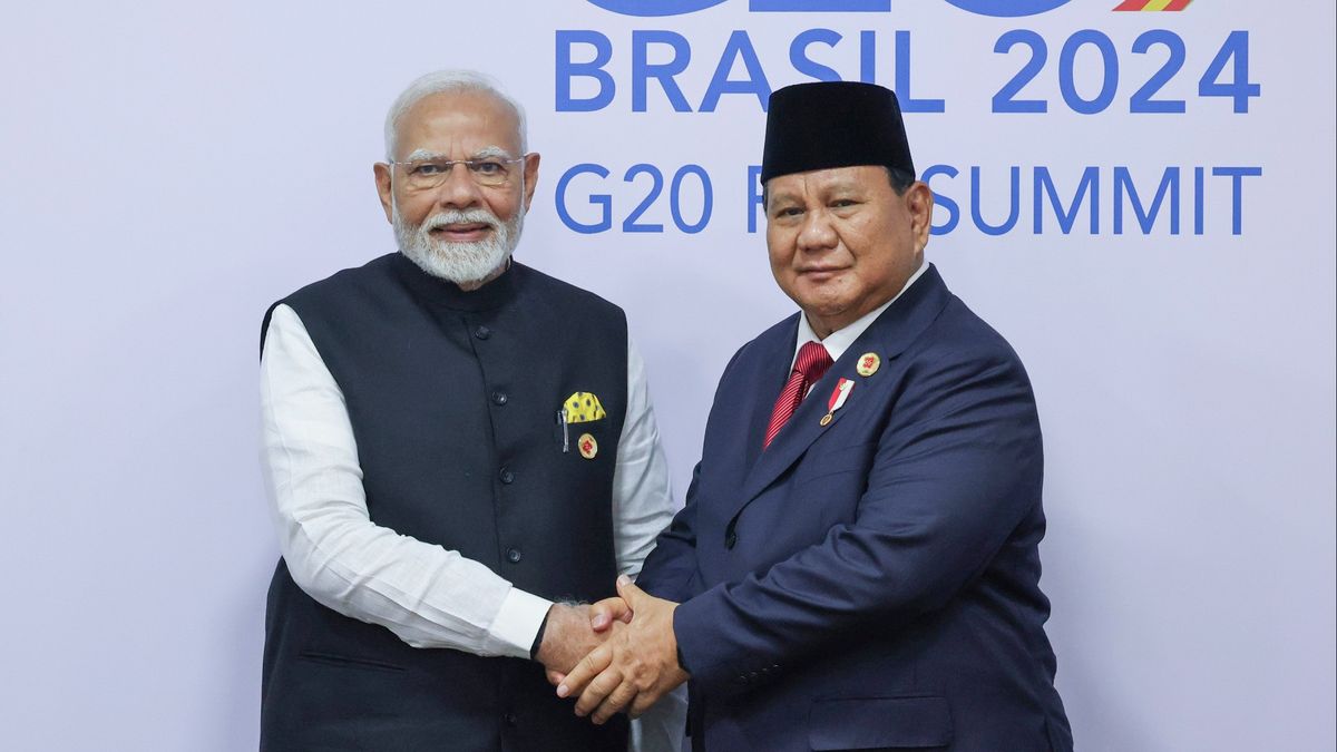 Prabowo Invites Indian PM To Increase Health And Education Cooperation