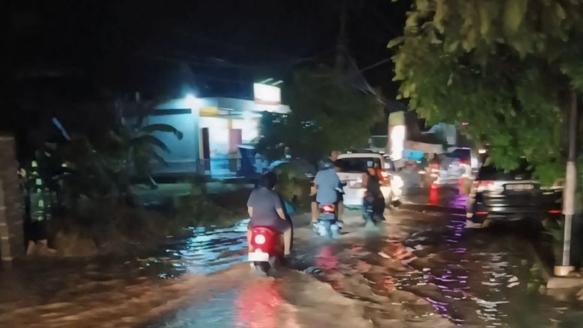 Had Obstacled The Traffic Of The East OKU Liaison Road, The Flood Finally Receded