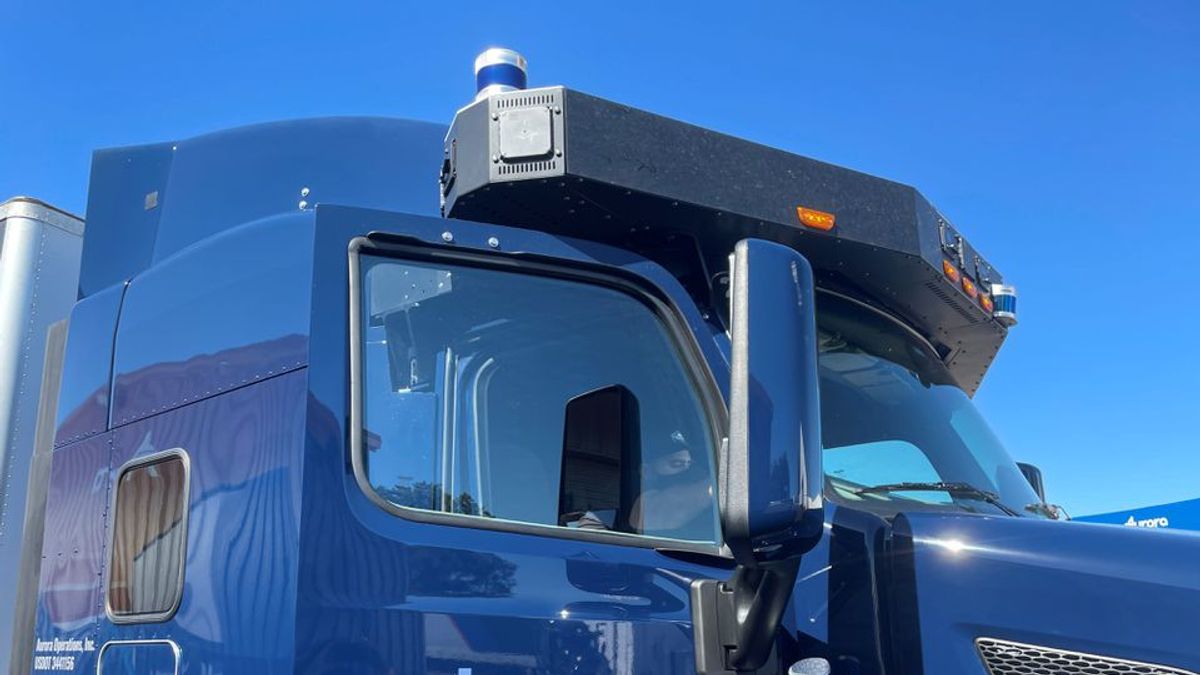 极光准备进入自主卡车业务，在2023年投入运营