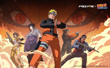 Garena Umumkan Kolaborasi Terbaru Free Fire dengan Naruto Shippuden