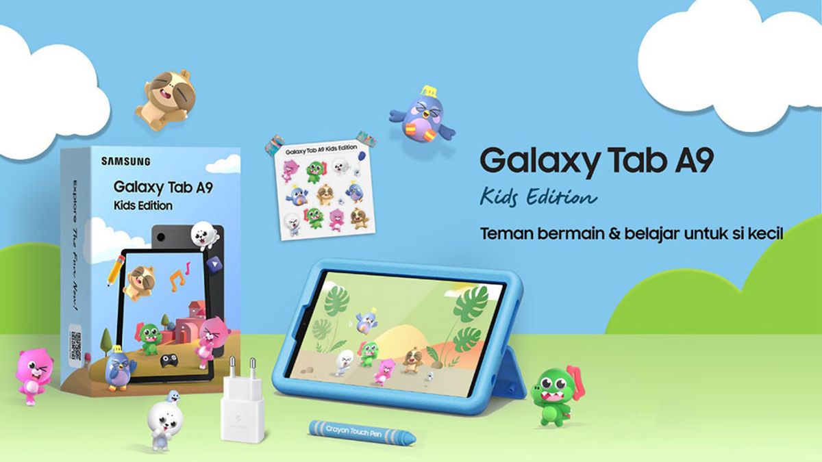 Samsung Officially Releases Galaxy Tab A9 Kids Edition, Children's Friendly Tablet