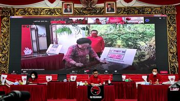Inaugurates Dozens Of DPD-DPC Offices, Megawati: PDIP Is Not Only Building People But Also Party Offices