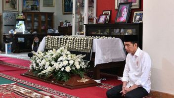 President Jokowi's mother died in memory today, March 25, 2020