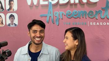 Refal Hady And Indah Permatasari Anthusias Filming Series Wedding Agreement 2