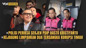VOI Today's Video:警方检查PDIP秘书长Hasto Kristiyanto,Kejari下放的锡腐败档案