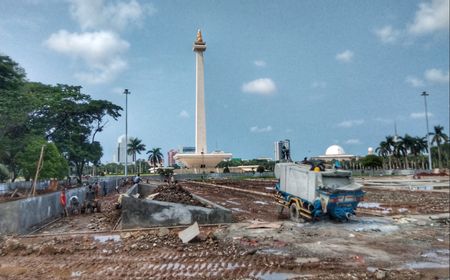 Kisruh Selesai, Revitalisasi Monas pun Berlanjut