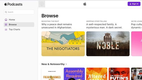 Apple 播客 现在可在 Web 版本中使用, 可以在Chrome 上访问