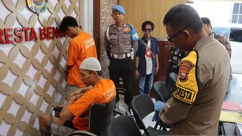 Les balles n’ont pas explosé, la police a parvient à neutraliser un trafiquant de cannabis armé de Bengkulu