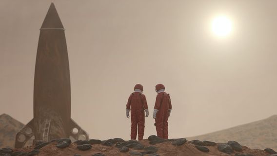 China Berencana Rakit Pesawat Luar Angkasa Berukuran Raksasa di Orbit