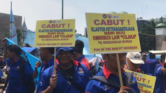 Lusa Demo Tolak RUU Cipta Kerja, LBH: Tak Ada Pilihan, Ini Jalan Terakhir