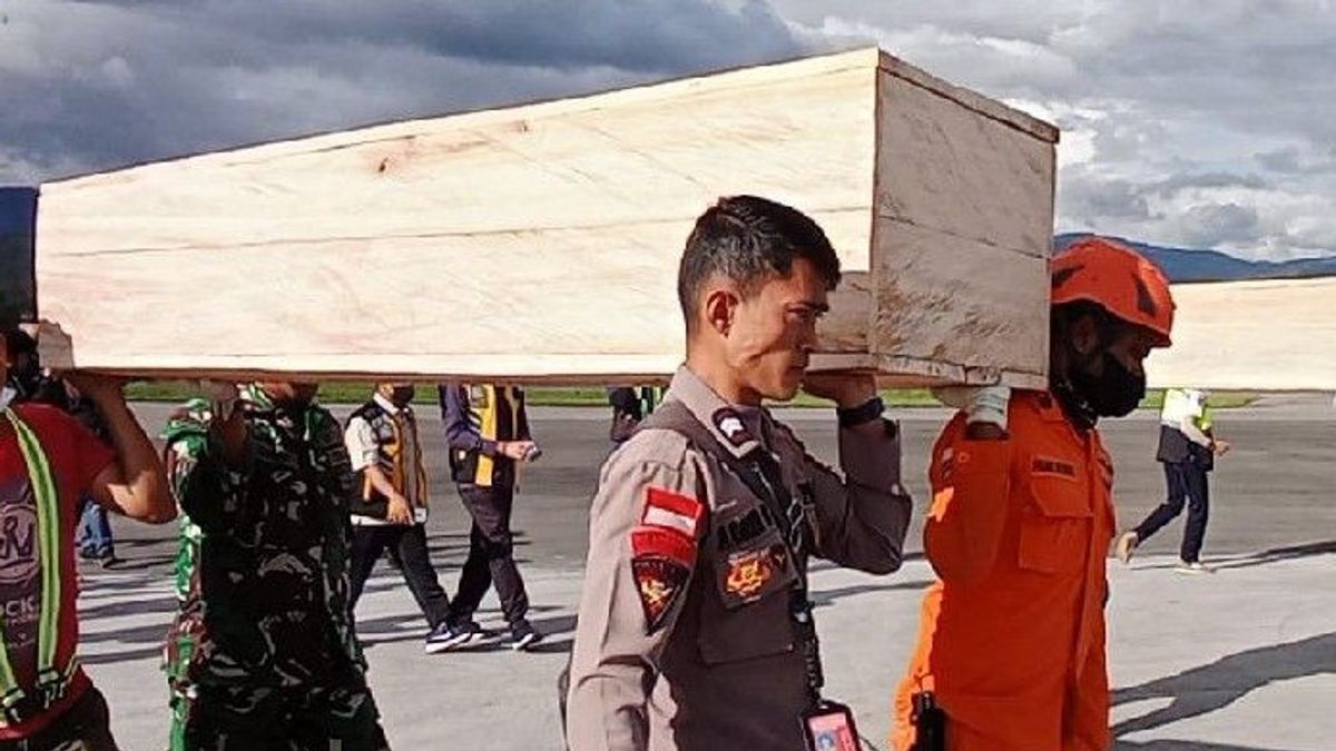 Helicopter Fuel Is The Reason For Evacuating 6 Bodies Of SAM Air Air Victims In Piok Via Wamena